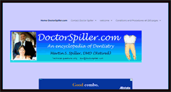 Desktop Screenshot of doctorspiller.com